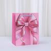 6/10pcs StoBag Gift Bow Paper Tote Bags Recyclable Gift Bags for Birthday Wedding Party Favors Candy Cookies Retail
