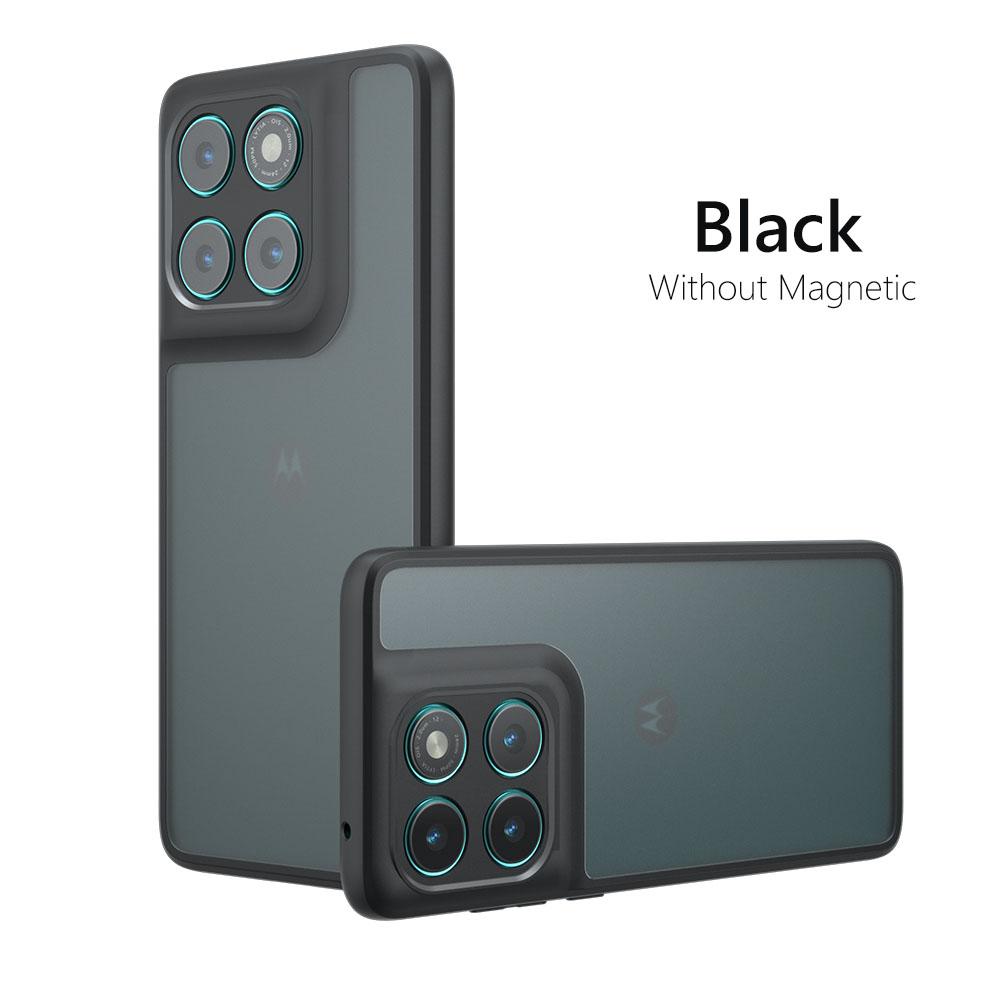 Für Magsafe Magnetische Kabellose Ladehülle Für Motorola Edge 60 Fusion 5G Stoßfeste Matte Rückseite Abdeckung Coque