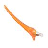 10pcs Salon NonSlip Styling Sectioning Clip Portable Duckbill Hair Clip Hairdressing Tool(Orange )