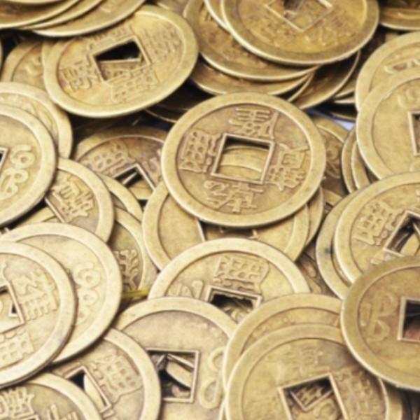 Thai Amulet Feng Shui Mystic Knot Ancient Coins Buddhist Retro Vintage Protect Charm Talisman Powerful Wealth Success Health Luck Jewelry