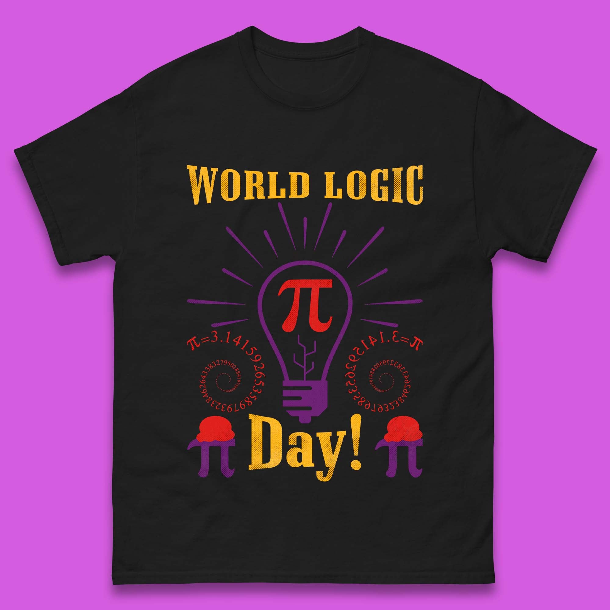 World Logic Day Mens T-Shirt Womens Tops Tees S