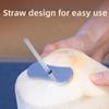 2PCS Stainless Steel Coconut Opener Professional Coconut Shell Remover Coconut Hole Maker  Kitchen
