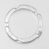 Chanel Anel Ultra Pequeno Ouro Branco K18/diamante/cerâmica #4.1(Tamanho dos EUA) 4,74g Feminino Usado
