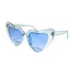 Heart-Shaped Anti-UV Fashion Sunglasses - 2025 European & American Style Sun Protection Glasses