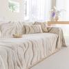  Autumn Winter Camping Picnic Blanket Cojines Decorativos Sofá Sofa Covers Imitation Mink Fur Sofa Mats Throw Blankets