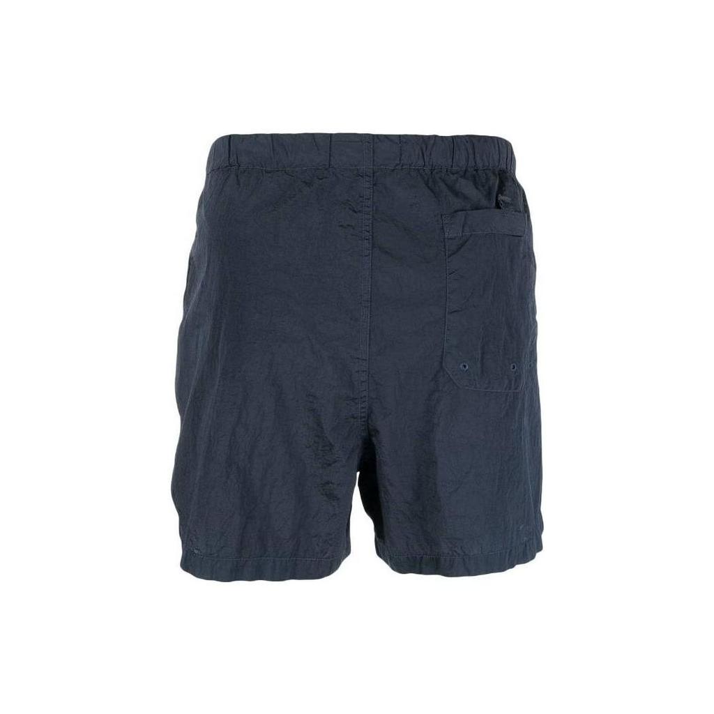 STONE ISLAND Ss23 Solid Color Large Pocket Logo Patch Casual Shorts Men Shorts Navy-Blue 1015B0643-V0024