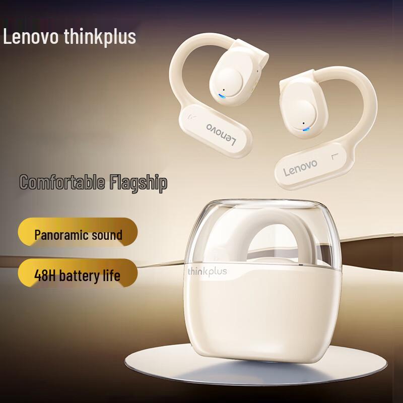 

Lenovo thinkplus LP76 True Wireless Ear-Hook Bluetooth Earbuds