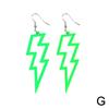 NEON Flash Earrings Funky Kitsch 80s90s Punk Rock Bolt NEW Gifts Retro N4K2