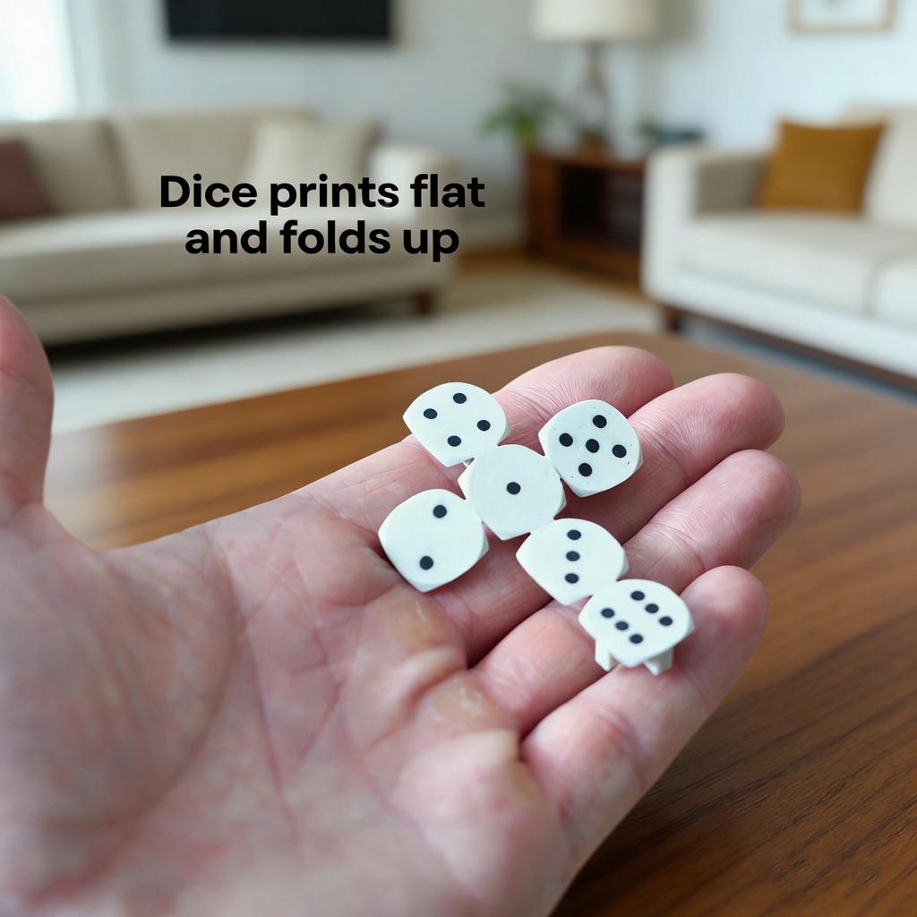 Juego de Mesa, Libro de Tablero Impreso en 3D, Set de Juego de Mesa