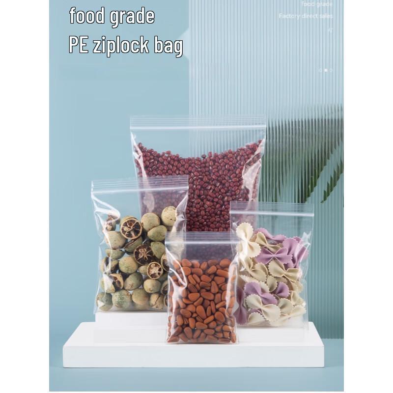 

MOLUONA Extra Thick Resealable PE Food Storage Bags