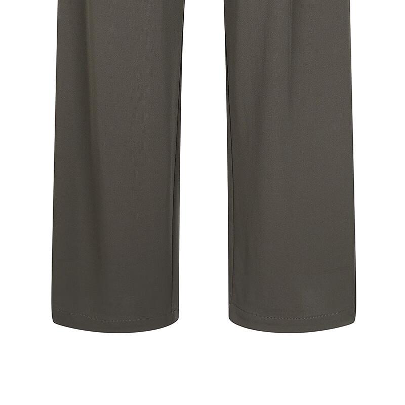 LESS 2025 Summer Loose Straight Leg Trousers