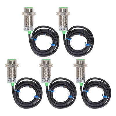 5PCS Proximity Switch Approach Sensor for Distance Detection 2 Wire Normally Open 90‑250VAC