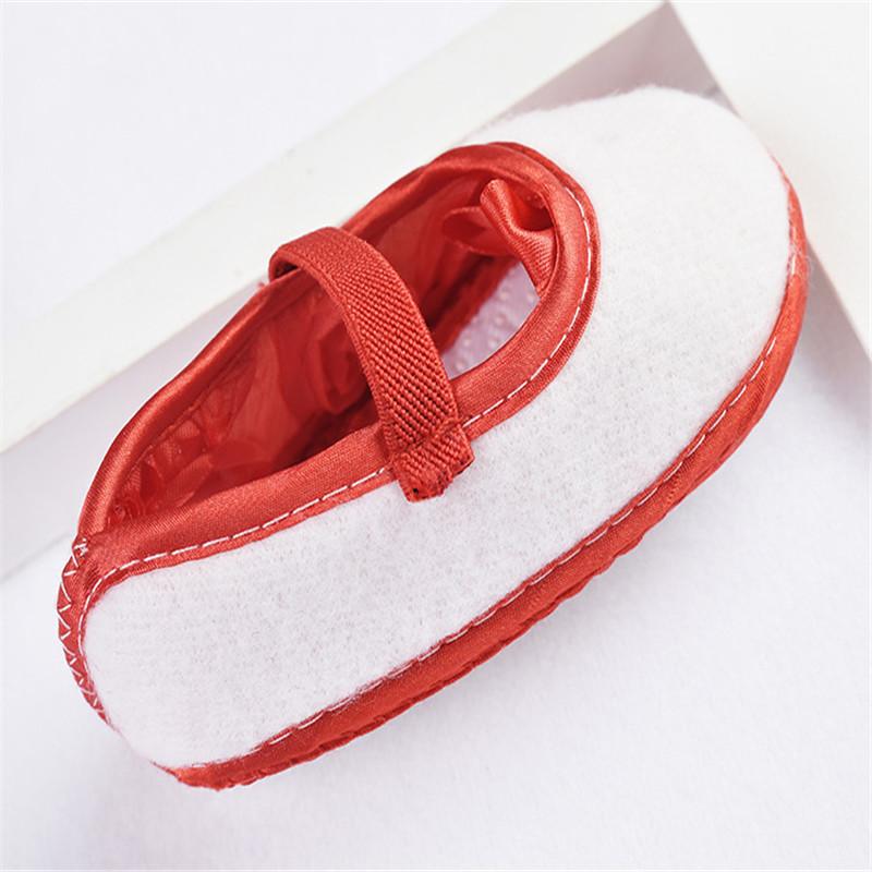 Buciki dziecięce z kokardką dla dziewczynek Modne dziecięce pierwsze chodziki Noworodkowe buciki Letnie wiosenne niemowlęce dziewczęce buciki