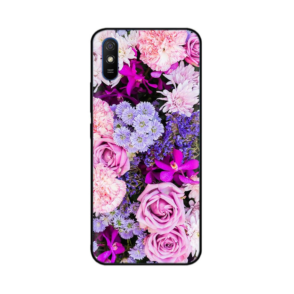 Phone Case For Redmi 9A Case Fashion Butterfly Soft TPU Back Cover For Xiaomi Redmi 9A Case Silicone Cover For Redmi 9A 9AT Bags