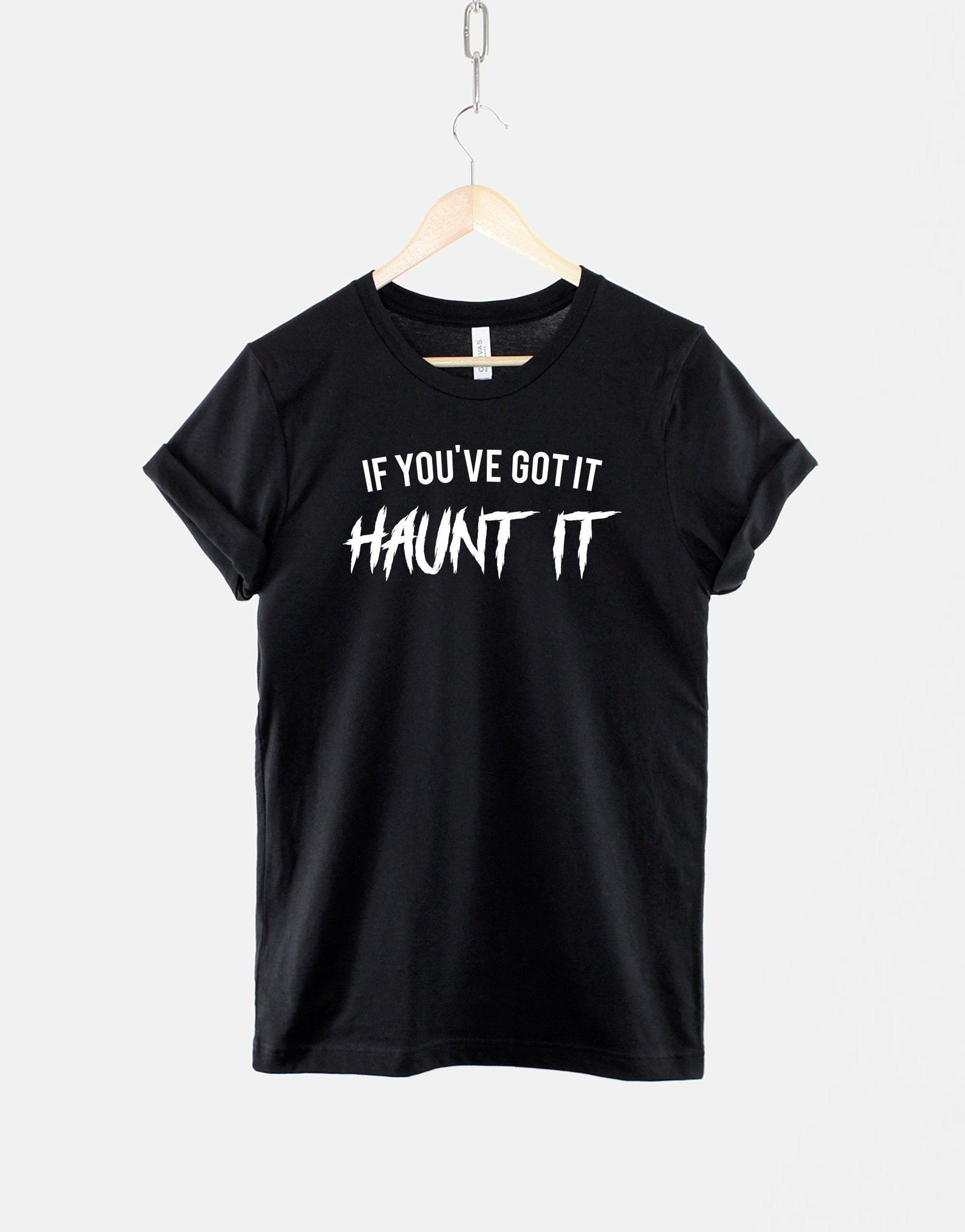 Kids Halloween Ghost Shirt, Cute Spooky T Shirt for Boys Girls, Trick or Treat Graphic Tee, Halloween Party Outfit L