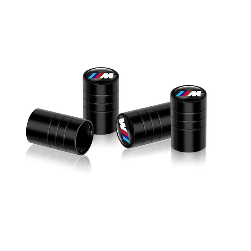For BMW GF44Pcs Car Wheel Tire Valve Stem Cap Auto Air Stem Cover Auto Accessories for BMW M E90 E91 E92 E93 M3 E60 E61 F10 F07 M5 E63 E64