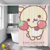 Classics R-Rilakkuma-A 1Pc Shower Curtain Polyester Waterproof Shower Curtain Bathroom Partition Curtain Decoration Accessorie