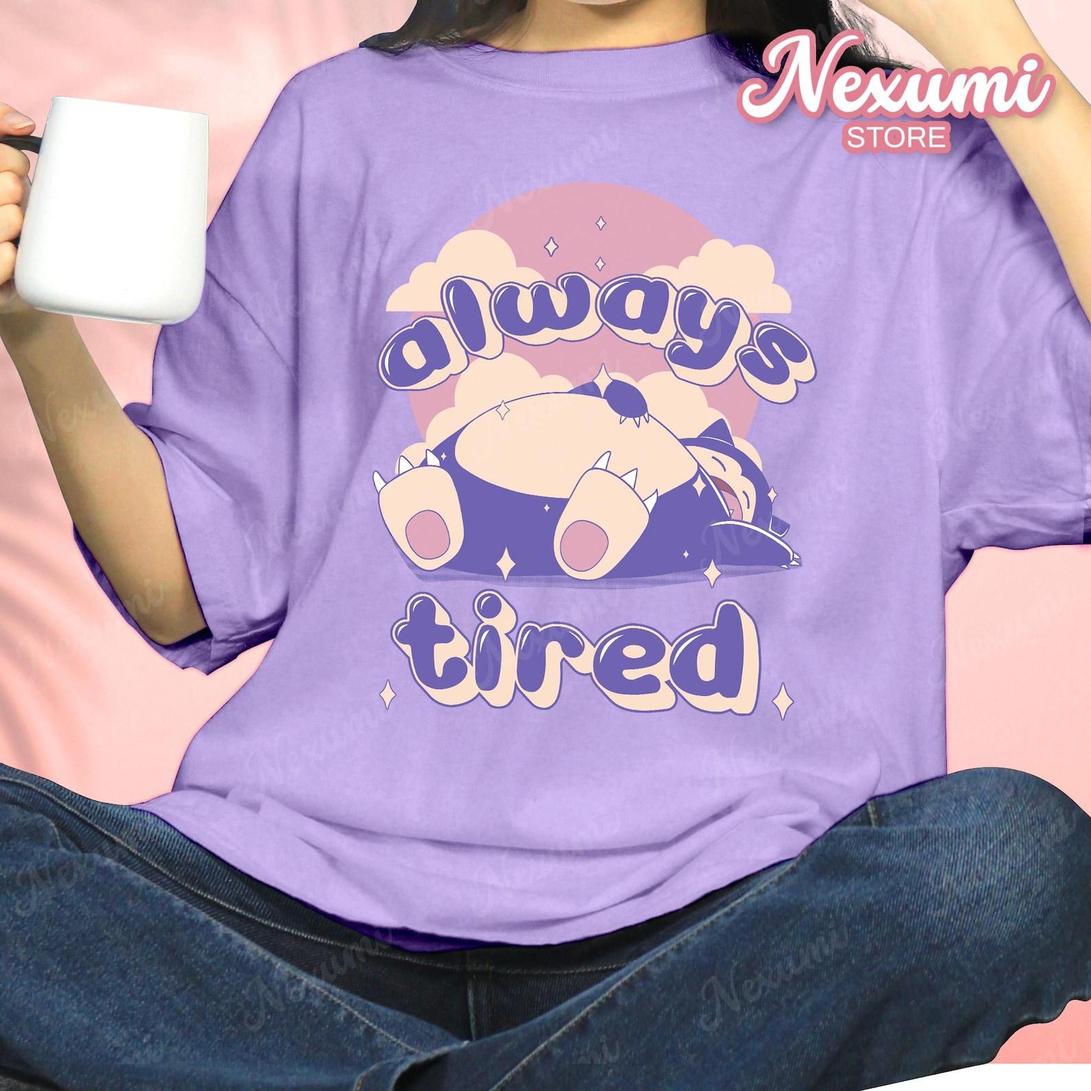 Big Snorey T-shirt Print Shirt Comfort Anime Shirt Video Game Relaxed Style Tee 2XL