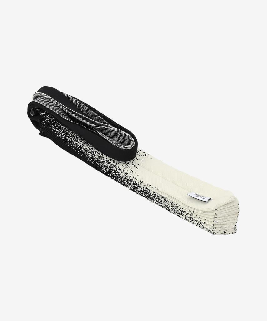 Pleatsmama Shoulder Bag White & Black