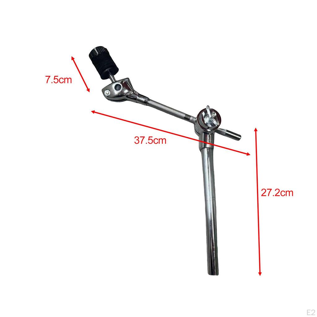 Cymbal Boom Holder and Movable Top Arm Stand for Splash Percussion Accs