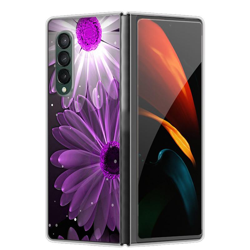 Etui na Samsunga Z Fold 5 Słodkie Modne Twarde Przezroczyste Etui na Telefon dla Samsunga Galaxy Z Fold5 5G ZFold 4 6 5G Powłoka Ochronna ZFold6