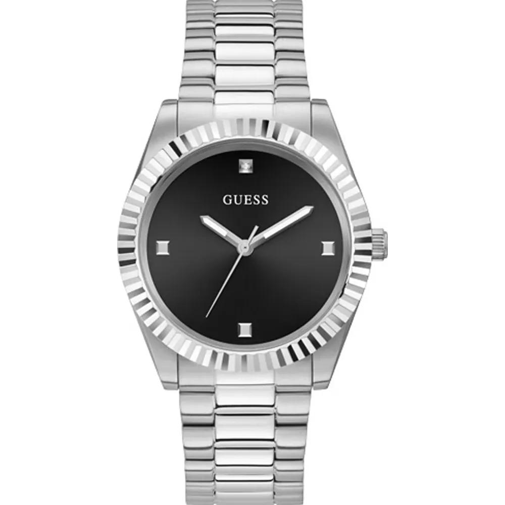 GUESS Connoisseur Black Stainless Steel Men s Quartz GW0542G1 чёрный