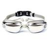 Swimming Goggles Adults Swim Glasses with Earplug Men Women Anti-fog Waterproof Swim Eyewear Pool Diving Training Race Glasses