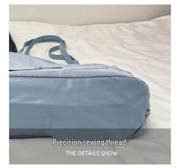 Metal Butterfly Waterproof PU Tote: Large Multifunctional Backpack & Commute Shoulder Bag for Women