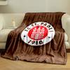 FC St. Pauli Logo Decke für alle Jahreszeiten Decke Mittagspause Überwurf Geschenk