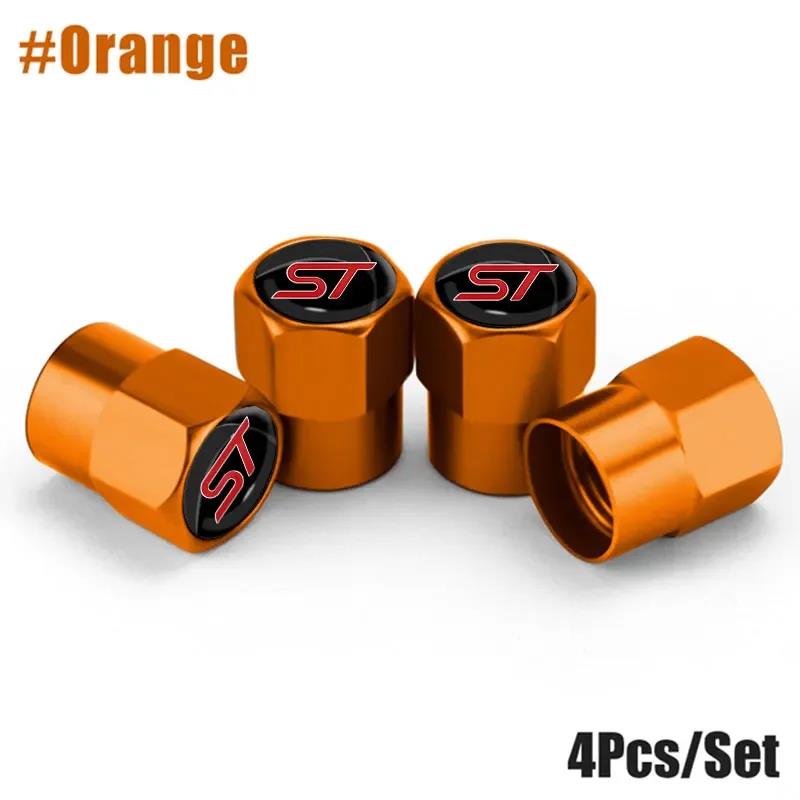 Auto Aluminum Tire Valve Stem Caps Wheel Rim Decor Protective Cover For Fiesta Explorer Mustang Edge Escape Accessories Stem Caps1