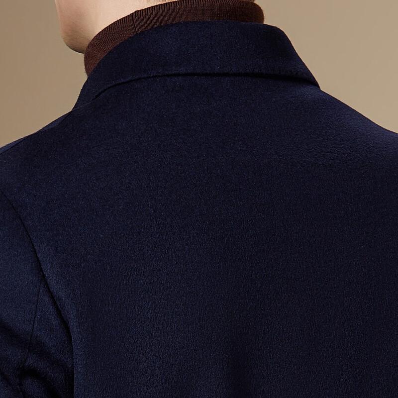 Men's Cashmere Wool Blend Business Casual Jacket