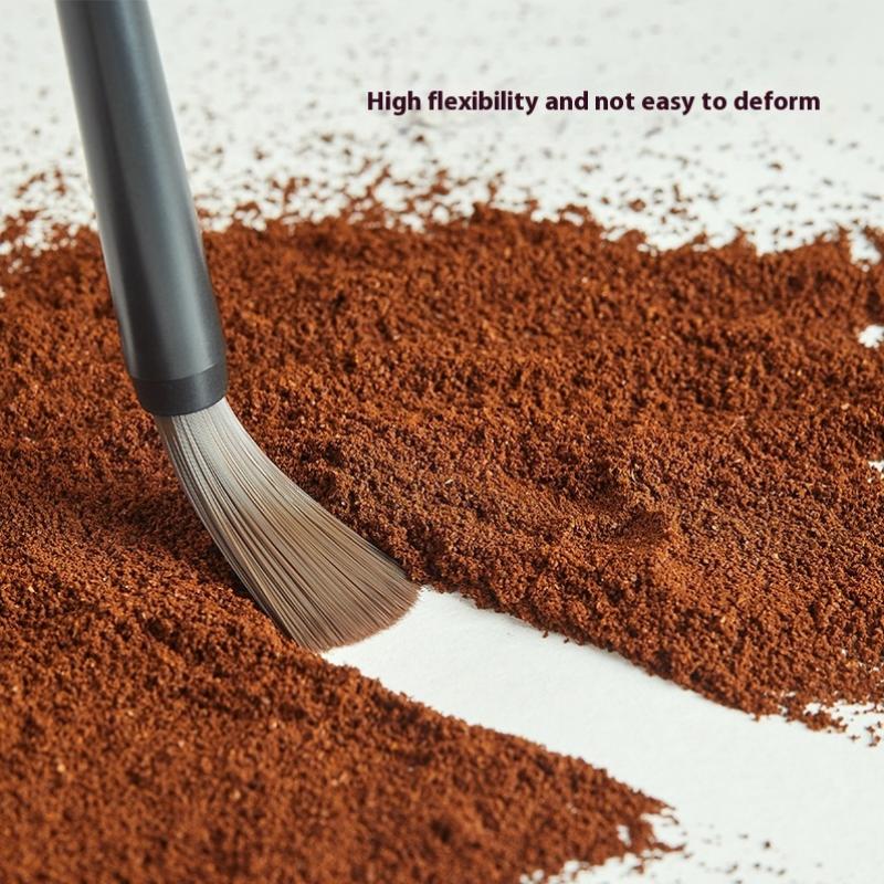 Coffee Grinder Cleaning Brush Coffee Powder Cleaning Brush Brewing Head Brush Set Barista Tools Coffee Bar Soft Bristle Brush