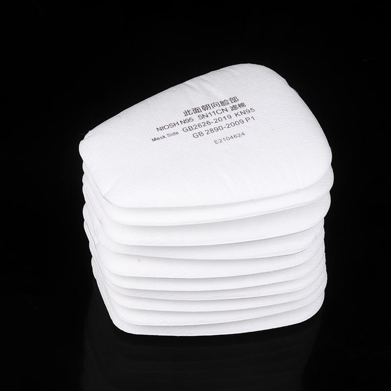 10 шт. Тримач паперового пилового фільтра 5N11 для 3M 6001/6200/7502/6800 Хімічний респіратор для фарбування розпиленням Газова маска Аксесуари