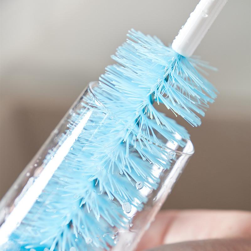 Km Plastic Japanese Bottle Brush For Home Kitchen And Glass Cleaning