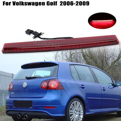 Hohe Dritte Bremsleuchte für Volkswagen VW Golf MK5 R32 R36 Passat Polo GTI 2006 2007 2008 2009 Rotes LED-Bremslicht