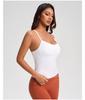 Débardeur Push-Up Sportif pour Femme Nude à Bretelles Fines avec Bonnets Rembourrés - Couche de Base Yoga & Fitness YG-1004