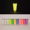 15g Handgemalte leuchtende fluoreszierende Körperfarbe für Nachtclub-Partys, Geburtstage und Halloween