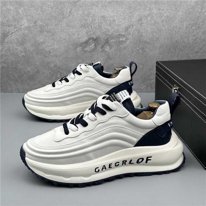 Fashion Mens Casual Shoes White Platform Mens Sneakers Outdoor Breathable Sport Shoes Lightweight Running Shoes Tennis Shoes