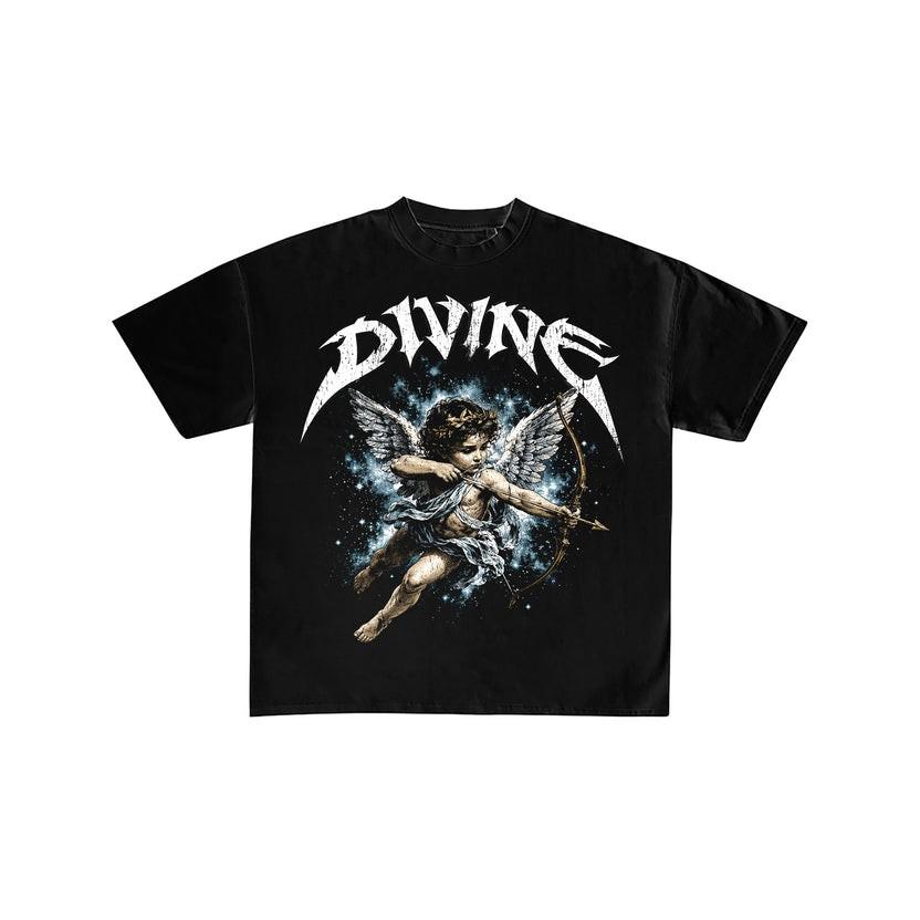 Divine Cupid Angel Graphic Tee XXXL