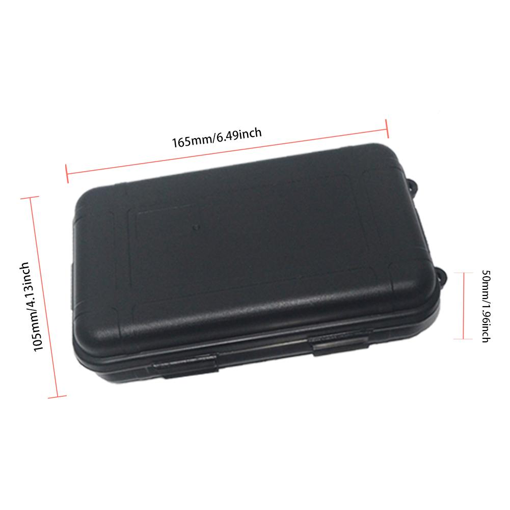 Outdoor Survival Box Container Portable Travel Storage Box Waterproof Shockproof Dustproof Outdoor Camping Supplies