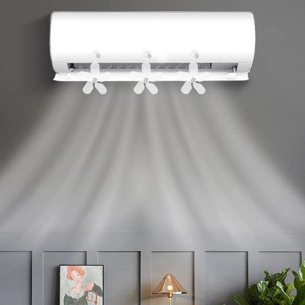 Conditioning Fan Drainer Anti-direction Shield Adjustable Direction Of Bedroom Living Room Hanging Universal Type Three Packages
