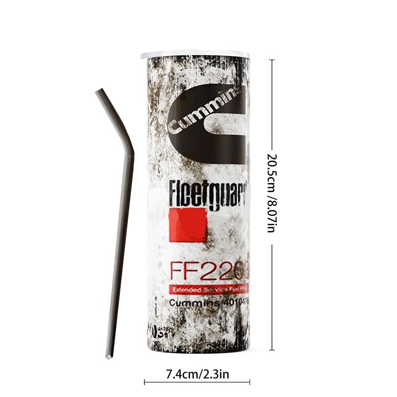 

Ізольована чашка Подарунки Для подарунків для нього Татові Подарунки для механіка Ізольована чашка з подвійними стінками з кришкою та соломинкою