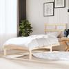 VidaXL Bed Frames Solid Wood 75x190 Cm Small Single 3101178