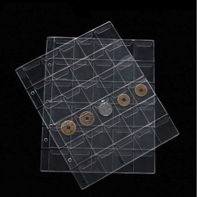 1Pcs 30 Classic Coin Collection Storage Album Pages Folder Clear Pockets