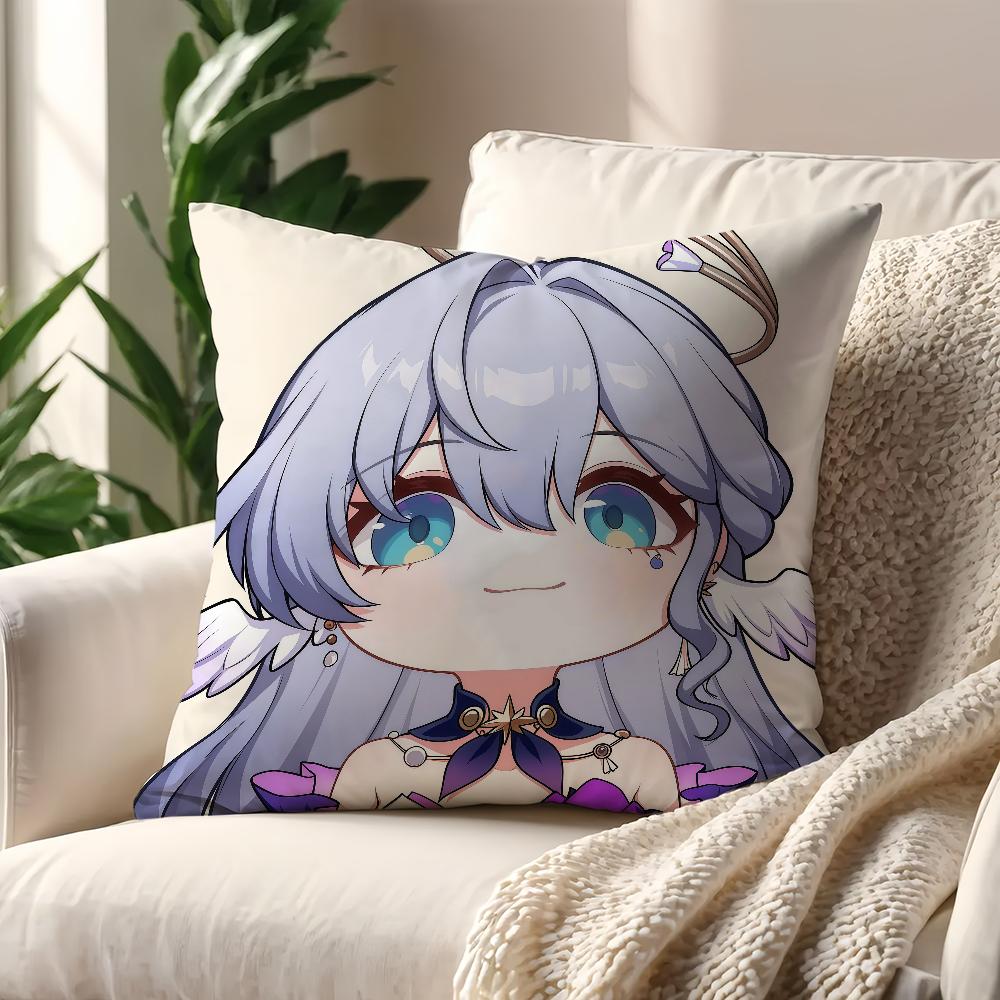 cover Best Home Office Coffee Pillow Sofa Printing Decoration Room Honkai Star Rail Q-version cushion Shop Car Nordic Simplicity