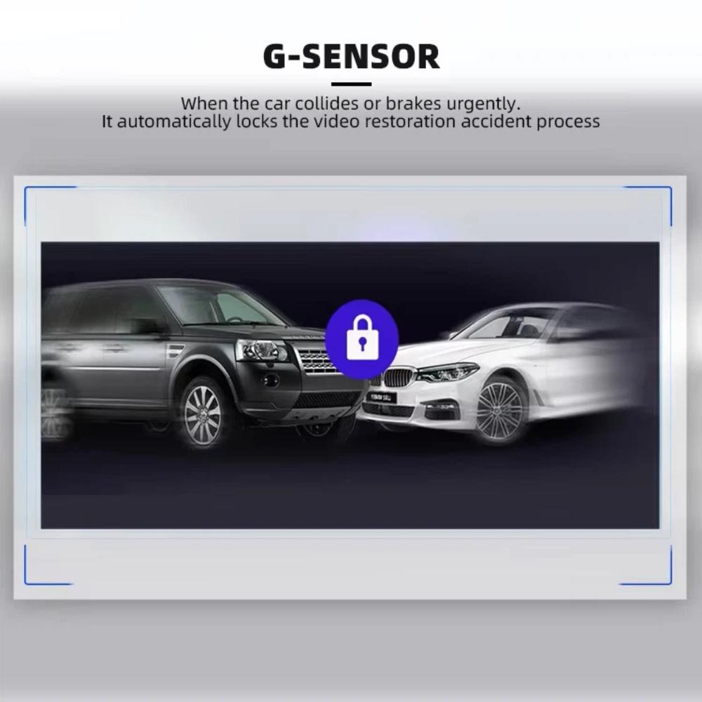 1080P HD Auto DVR, Android WiFi, Black Box, ADAS Nachtsicht Schleifenaufnahme, Fahrer Videoüberwachungsgerät