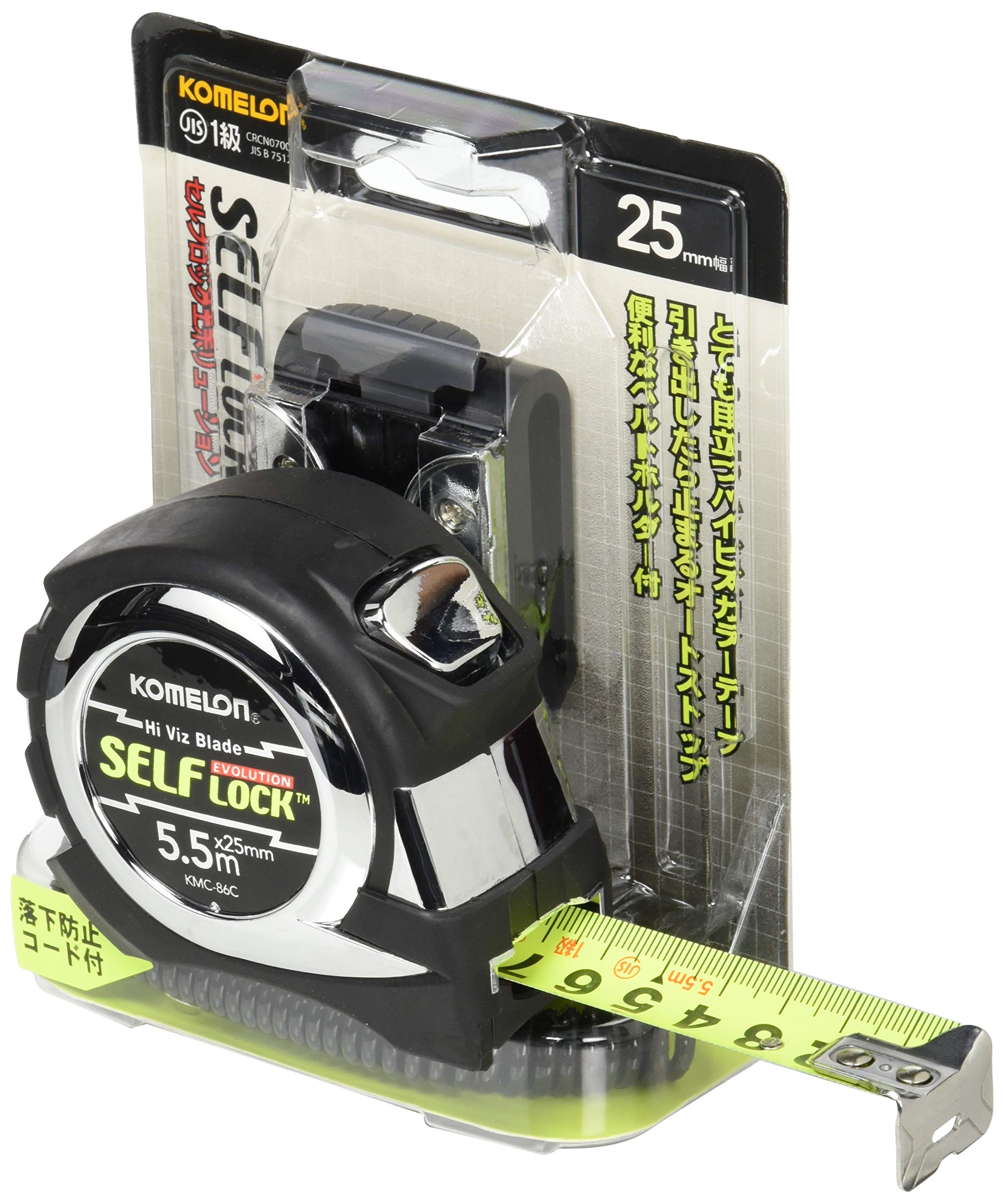 

Komelon EVO Chrome Self-lock 25×5.5 чорний