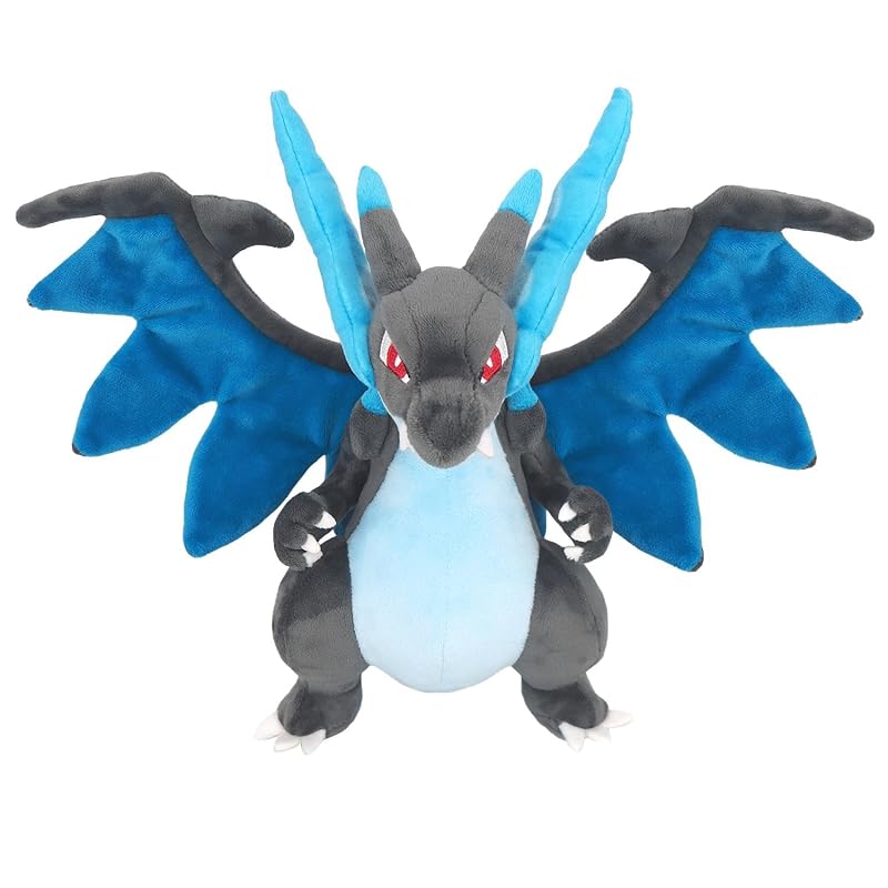 Sanei Boeki Pokémon ALL STAR COLLECTION Mega Charizard X (S) W30×D27×H26cm Plush Toy PP281