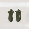 Summer Pure Cotton Shallow-mouthed Anti-pilling Invisible Socks That Won't Fall Off and Summer Thin Solid-colored Women's Boat Socks