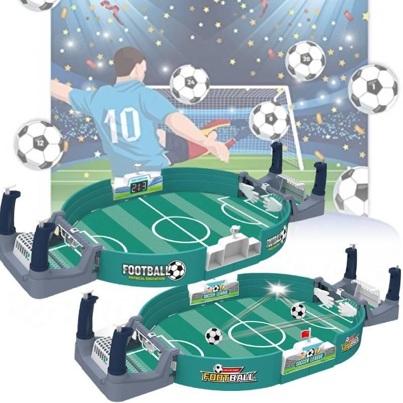 Exciting Tabletop Football Game For Kids With 2 Balls Interactive Soccer Field Toy